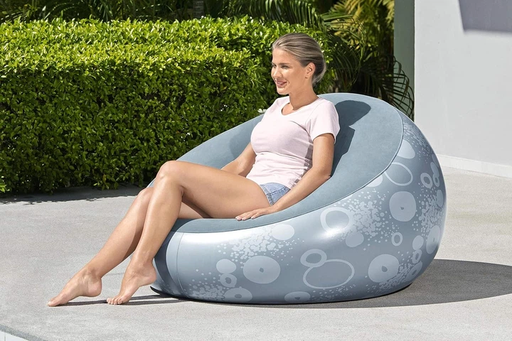 Fotel dmuchany Bestway 75052 Niebieski (5908220472506) - obraz 3