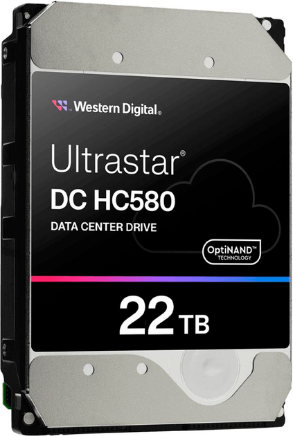 Dysk twardy Western Digital Ultrastar DC HC580 22TB 7200rpm 512MB 3.5" SATAIII (0F62791) - obraz 2