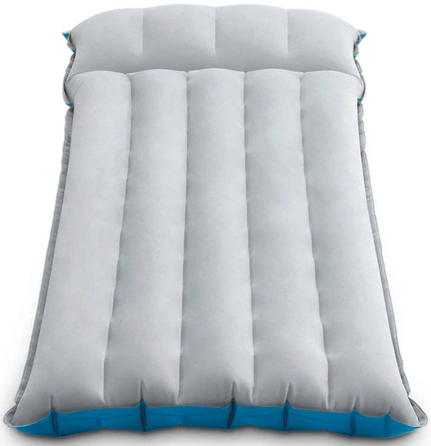 Матрац надувний Intex 67997 67 х 184 х 17 см Сірий (6941057408392) - зображення 2