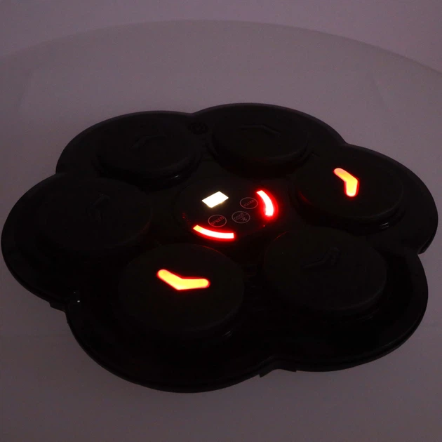 Мішень боксерська електронна KIK LED, USB, музика, рукавиці KX3007 (5903039768123) - зображення 11