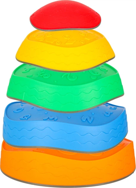 Стежка сенсорна KIK для тренування рівноваги, 5 каменів KX3173 (5903039765689) - зображення 3