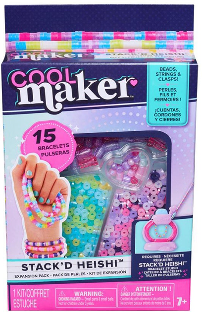 Dodatkowy zestaw do Cool Maker Studia do tworzenia bransoletek Heishi 6072592 (681147080010) - obraz 2