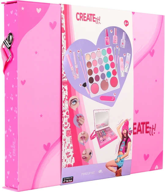 Zestaw dziecięcych kosmetyków Create it! Beauty case TOYS884516 (8719668030152) - obraz 3