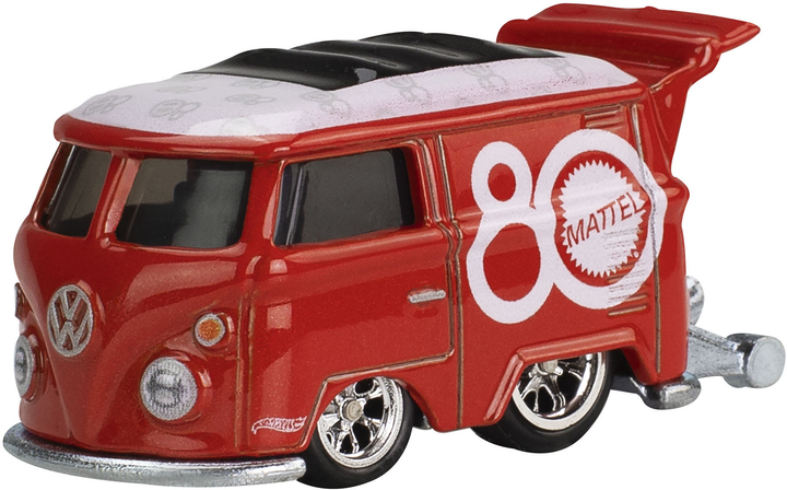 Колекційна модель машинки Hot Wheels Mattel 80th Volkswagen Kool Kombi JBL68 (194735263127) - зображення 6