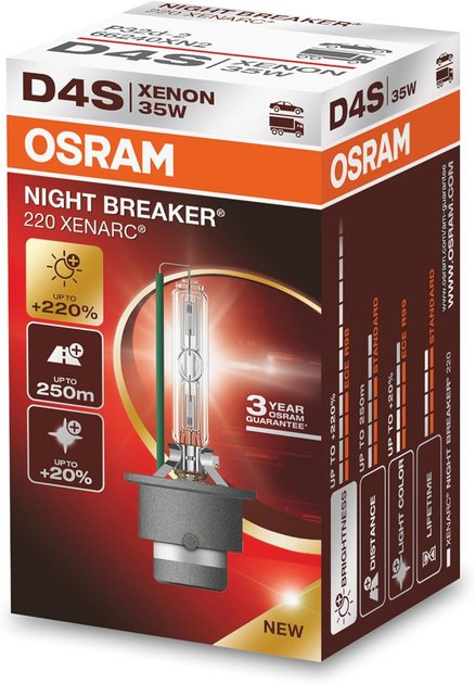 Lampa samochodowa ksenonowa OSRAM 66440XN2 (4062172398701) - obraz 1