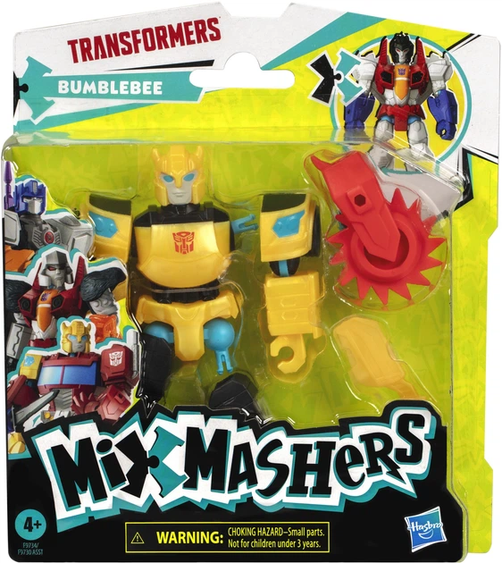 Figurka Hasbro MixMashers Transformers Bumblebee 12 cm F9730_F9734 (5010996264930) - obraz 4