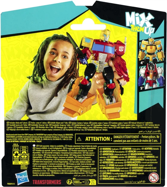 Figurka Hasbro MixMashers Transformers Bumblebee 12 cm F9730_F9734 (5010996264930) - obraz 5