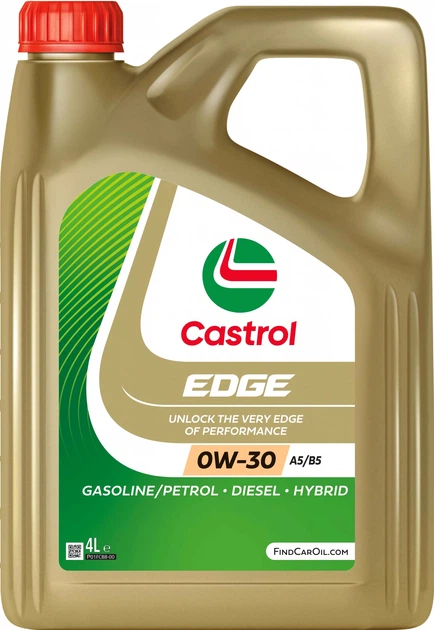 Моторна олива Castrol Edge 0W-30 A5/B5 4 л 159239 (4008177183720) - зображення 1