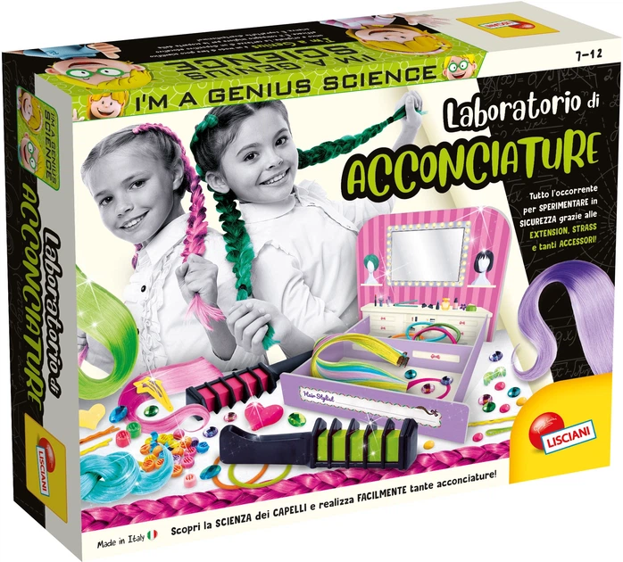 Zestaw do zabawy Lisciani I'm a Genius Studio fryzur 6337488 (8008324097340) - obraz 1