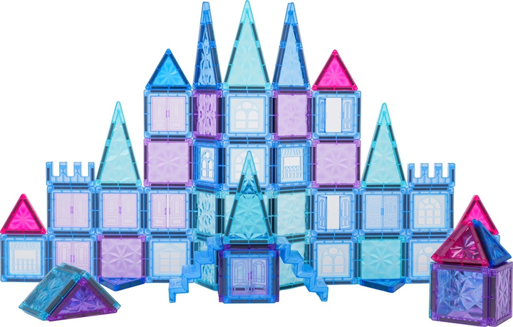 Zestaw klocków magnetycznych Ice Snow 100 elementów ZKL.Z024 (5903864973747) - obraz 3