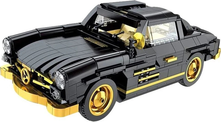 Набір кубиків Ретро-машинка 886 елементів ZKL.10005 (5903864945065) - зображення 3