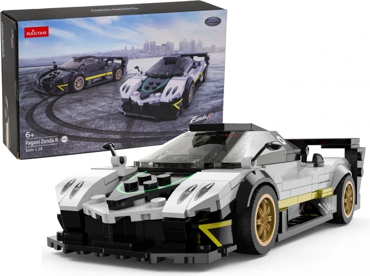 Набір кубиків Rastar Pagani Zonda R білий 387 елементів ZKL.93900.BIA (5903864986969) - зображення 2