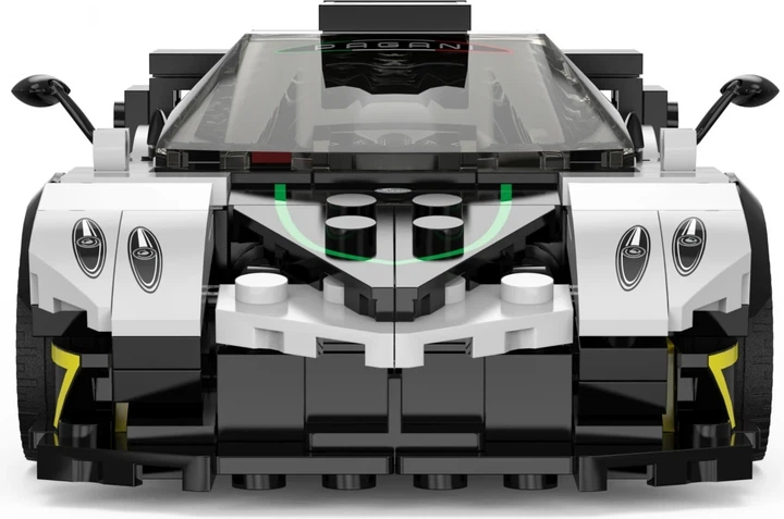 Набір кубиків Rastar Pagani Zonda R білий 387 елементів ZKL.93900.BIA (5903864986969) - зображення 7