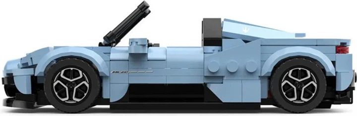 Zestaw klocków Rastar Maserati MC20 niebieski 370 elementów ZKL.10210.NIE (6930751324497) - obraz 7
