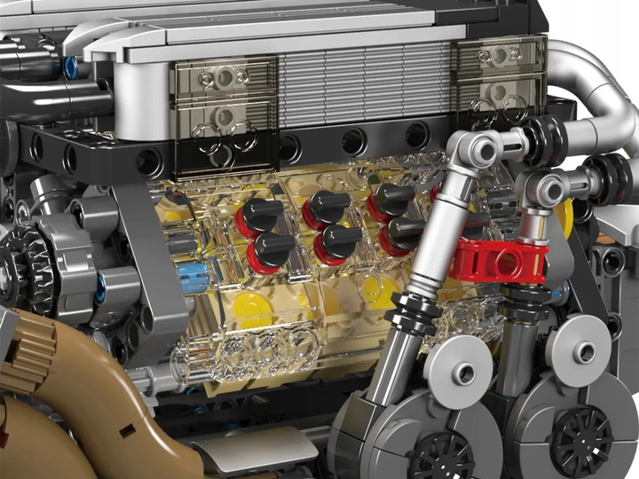 Набір кубиків Двигун 952 елементи ZKL.10131 (5903864972269) - зображення 6