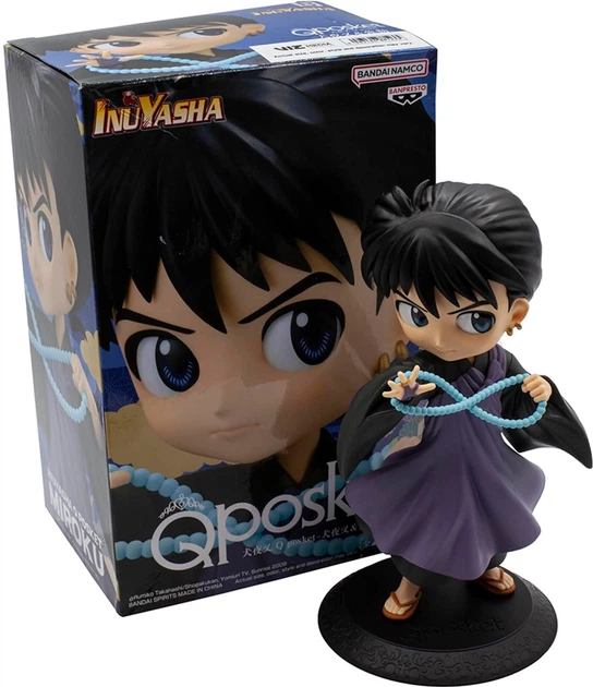 Figurka Banpresto INUYASHA Q posket Miroku (BP88123P) - obraz 6
