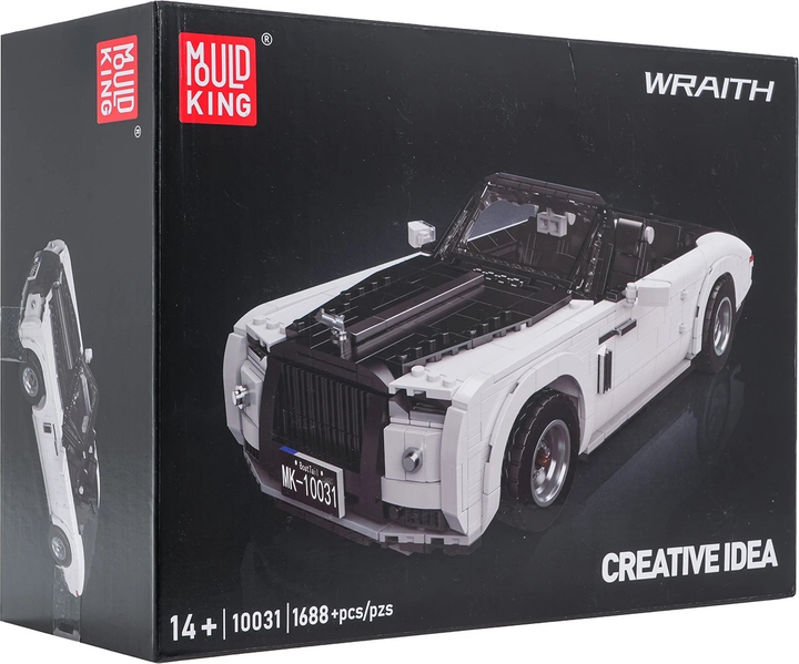 Zestaw klocków Kabriolet biały 1603 elementy ZKL.10031 (5903864973082) - obraz 1