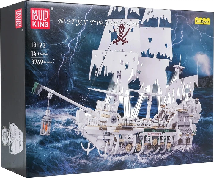 Klocki konstrukcyjne Statek piracki widmo 3769 elemtów ZKL.13193 (5903864973105) - obraz 1