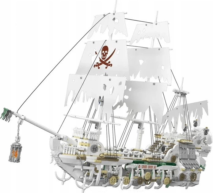 Klocki konstrukcyjne Statek piracki widmo 3769 elemtów ZKL.13193 (5903864973105) - obraz 3