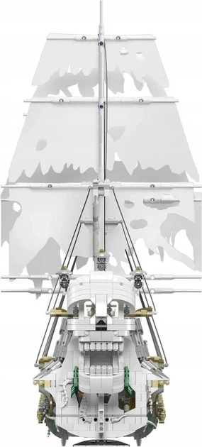 Klocki konstrukcyjne Statek piracki widmo 3769 elemtów ZKL.13193 (5903864973105) - obraz 5