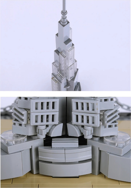 Zestaw klocków Budynki Burj Khalifa 555 elementów ZKL.4222 (5903864973457) - obraz 4