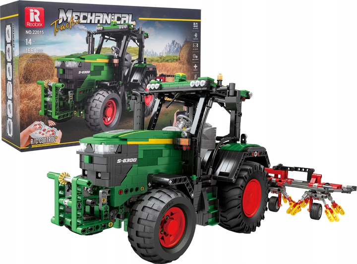 Набір кубиків Трактор 1828 елементів ZKL.22015 (5903864973488) - зображення 2