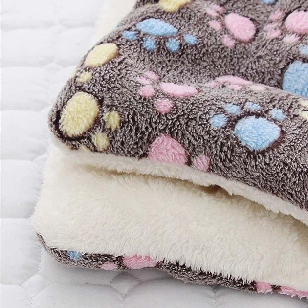 Лежачок плед для котов котят в переноску, домик 42х60см розовый