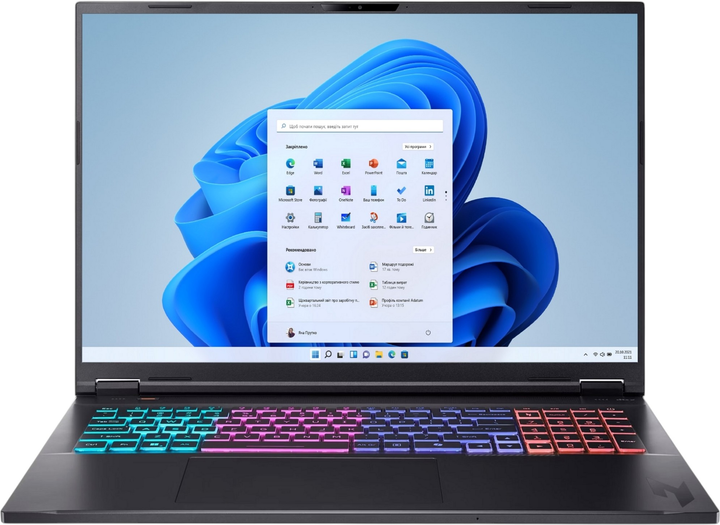 Ноутбук Acer Nitro 18 AI AN18-61-R40J (NH.QYAEL.001) Obsidian Black - зображення 1