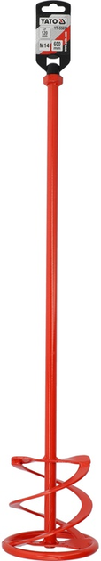 Mieszadło YATO YT-55031 spiralne podnoszące M14 120 x 600 mm (5906083108082) - obraz 5