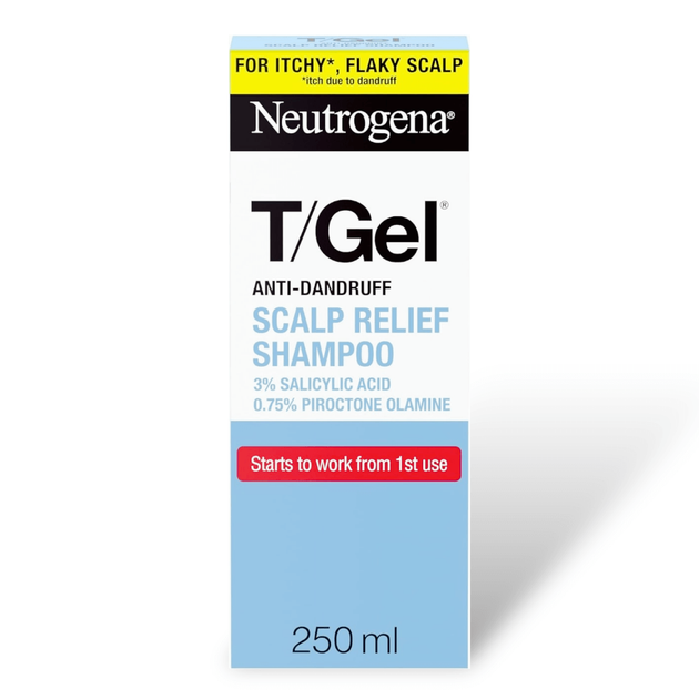 Shampoo T/Gel Neutrogena 250 мл — Тера-певтический шампунь от перхоти с салициловой кислотой - Фото 1 Shampoo T/Gel Neutrogena 250 мл — Тера-певтический шампунь от перхоти с салициловой кислотой - изображение 1
