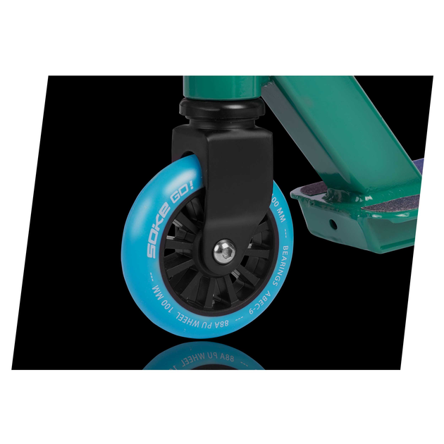 Hulajnoga wyczynowa Soke SOKE GO! Zielono-niebieska 1542 (5903890604783) - obraz 9