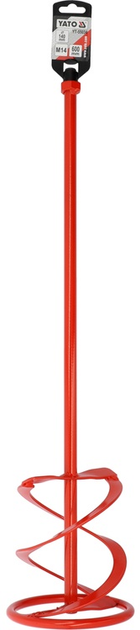 Mieszadło YATO YT-55034 spiralne podnoszące M14 140 x 600 mm (5906083108099) - obraz 5