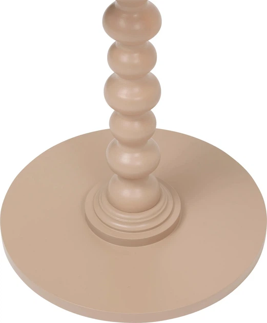 Stolik kawowy Atmosphera Alix na ozdobnej nodze 38 cm Brązowy (3560233568908) - obraz 2