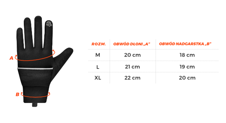 Rękawiczki rowerowe Spokey Skill L (5905339411150) - obraz 9