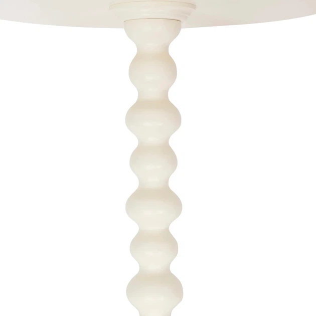 Журнальний столик Atmosphera Alix на декоративній ніжці 38 см Бежевий (3560233525987) - зображення 2