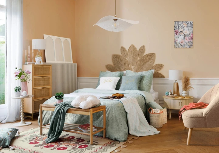 Журнальний столик Atmosphera Alix на декоративній ніжці 38 см Бежевий (3560233525987) - зображення 5