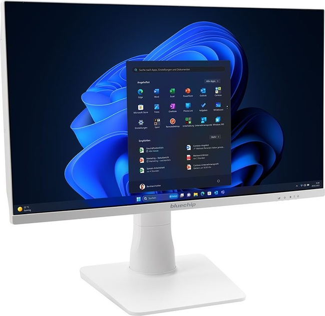 Моноблок Bluechip BUSINESSline AIO2350 *white* (4250749709528) White - зображення 3