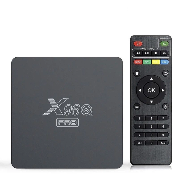 Приставка Android SMART TV BOX X96Q PRO 2/16 GB Smart TV Box в Android TV 10 Black (16084) - изображение 8