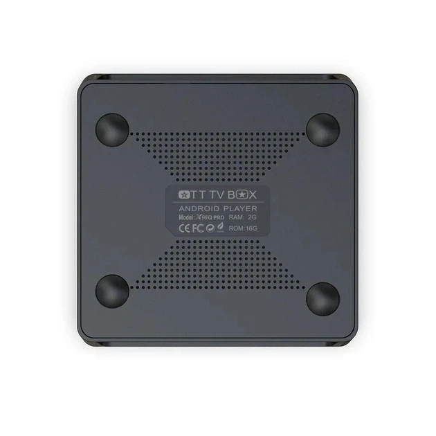 Приставка Android SMART TV BOX X96Q PRO 2/16 GB Smart TV Box в Android TV 10 Black (16084) - изображение 11