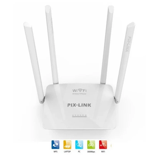 WI-FI роутер 4 антенны маршрутизатор PIX-LINK LV-WR08 White (16172) - Фото 6 WI-FI роутер 4 антенны маршрутизатор PIX-LINK LV-WR08 White (16172) - изображение 6