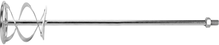 Mieszadło VOREL 09062 cynkowane turbo z gwintem M14 100 x 500 mm (5906083065552) - obraz 1