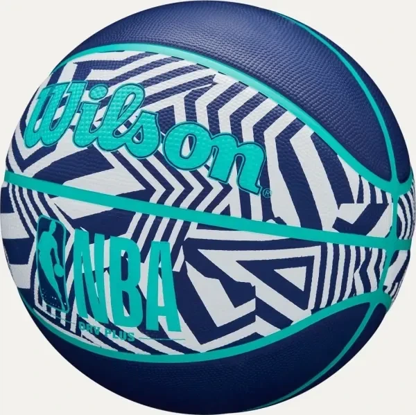 Баскетбольный мяч Wilson NBA DRV PLUS DAZZLE CAMO OUTDOOR INDIGO темно-сине-бирюзово-белый WZ3016102XB6 Размер EU: 6 - изображение 6