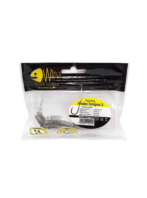 Слаг тонучий Snake Tongue Boost 2" inch #16 (10 шт) STB2-16 Wist - Фото 2 Слаг тонучий Snake Tongue Boost 2" inch #16 (10 шт) STB2-16 Wist - изображение 2
