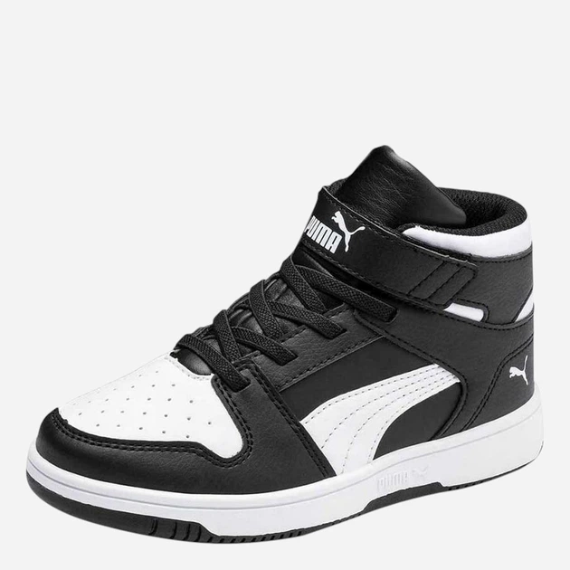 Дитячі демісезонні черевики для хлопчика Puma Rebound Layup SL V PS 37048801 30 (11.5UK) Чорні (4060981199892) - зображення 2