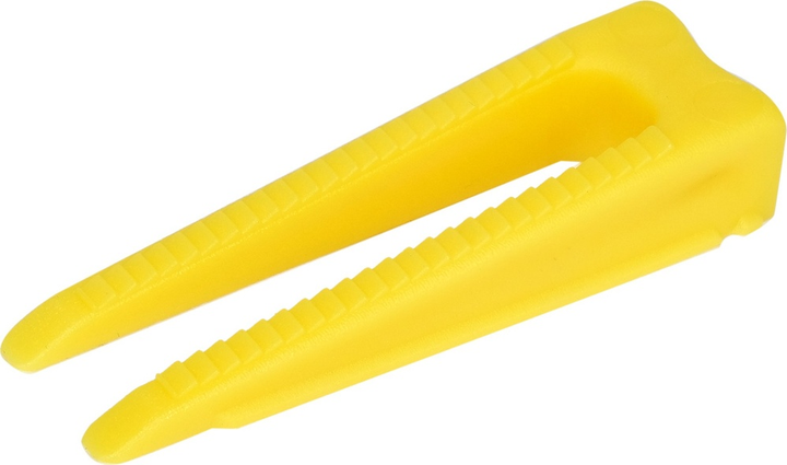 Система вирівнювання плитки VOREL кліпси + клини 2 мм 300 + 100 шт. 04732 (5906083089541) - зображення 3