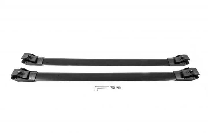 2 Перемычки на рейлинги для Land Rover Freelander II, черные V2 - изображение 4
