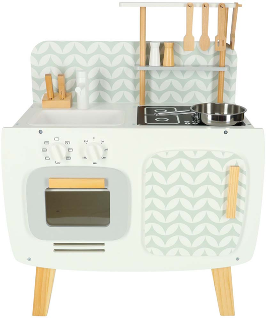 Kuchnia drewniana MDF Lulilo RETRO z akcesoriami 73 cm KX4635 (5903039739246) - obraz 1