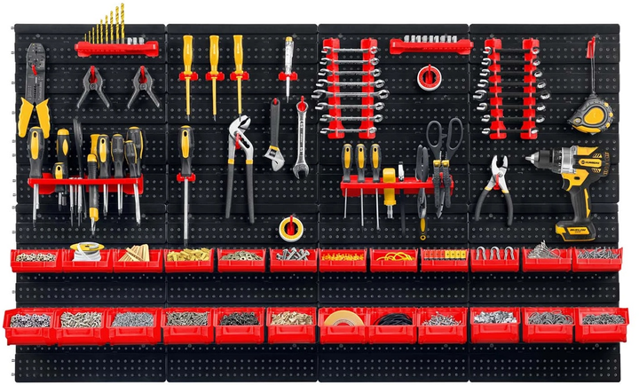 Tablica narzędziowa Humberg HM-580 128 x 76 cm (5903890630386) - obraz 1