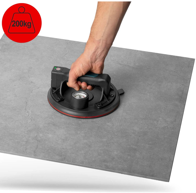 Вакуумна присоска для плитки Humberg HM-162 електрична до 200 кг (5903890624866) - зображення 8