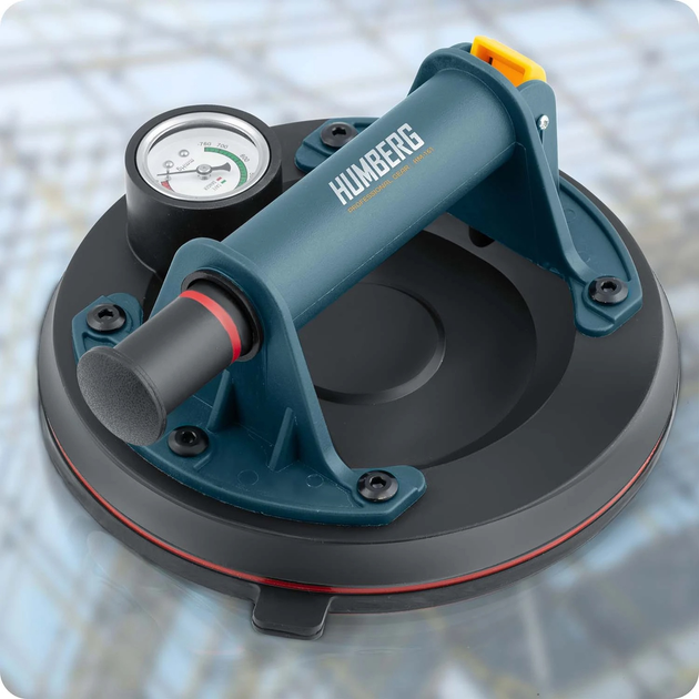 Вакуумна присоска для плиток Humberg HM-161 з насосом до 200 кг (5903890624859) - зображення 12